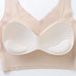 In Stock Comfortable Bralette Wireless Bra Ladies One Piece Padded Bralette Seamless Crop Top Bra For Women