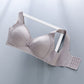 Natural Latex Breastfeeding Bra Wire-Free Pregnant Women's Underwear Big Size Pregnancy Nursing Sleep Bras Front Button Closure