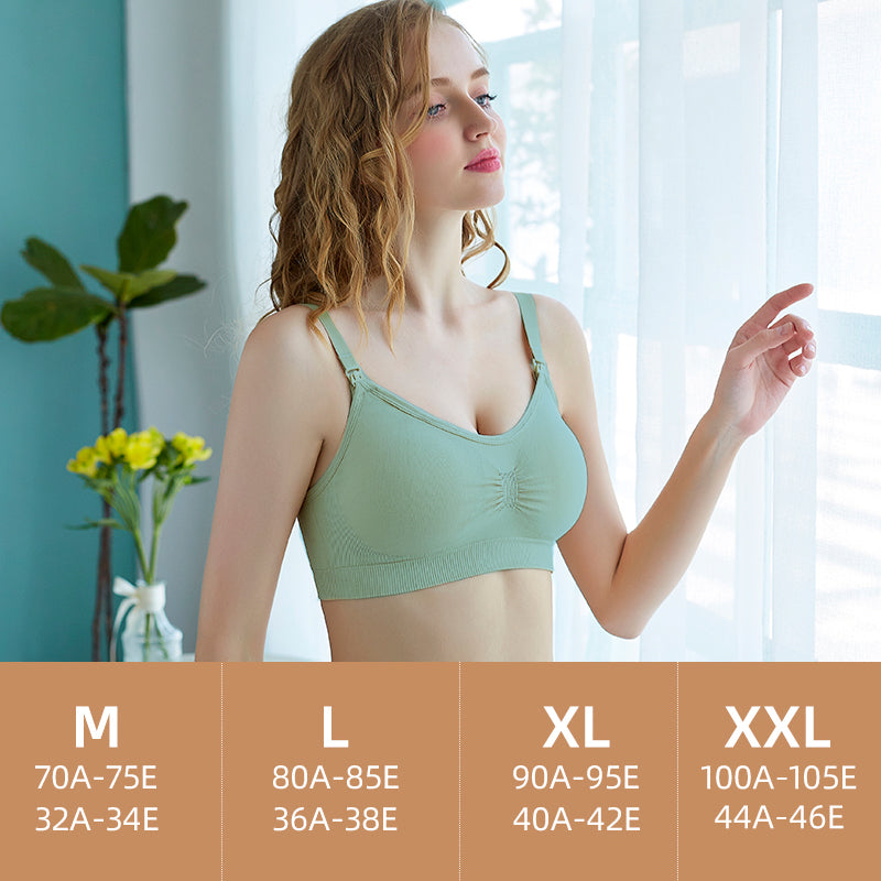 Adjustable straps nursing bras big sizes motherhood maternity nursing bra breathable pregnant women breast feeding bra