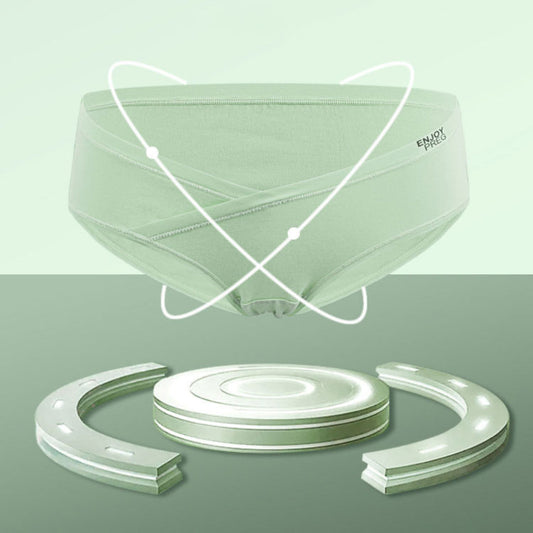 Large size maternity panties combed cotton pregnancy underwear low waist cross-criss breathable pregnancy briefs