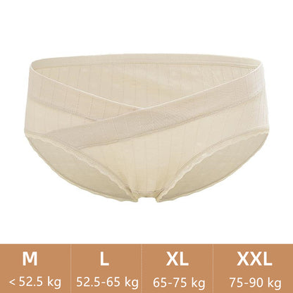 High Quality Postpartum Underpants Women Breathable Under Bump Maternity Underwear Cotton Bikini Pregnancy Panties