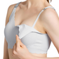 Laser Cutting Breastfeeding Nursing Bra Removable Padded Full Cover Bra Nursing Breathable Wireless Maternity Bra
