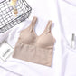 Autumn new listing v neck push up camisole ladies wireless underwear girls breathable vest bra