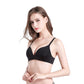 One-piece Laser Cutting Bra Wire Free Push Up Bra Underwear Women's Comfortable Sexy Lingerie Triangle Cup Japanese Style
