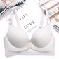 New laser cutting cotton pregnant women's underwear front closure breastfeeding bra