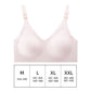 OEM women seamless bra wireless comfortable sleep bra one-piece laser cut lingerie girls Daily Seamless Sports Bra