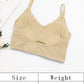 U back Removable padded chest sports Tube Top Wrapped Chest Girl Lady Vest Sexy Seamless Sport Bra