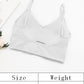U back Removable padded chest sports Tube Top Wrapped Chest Girl Lady Vest Sexy Seamless Sport Bra