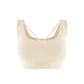 New Arrivals Women's Comfortable Laser Cutting Bra Wireless Yoga Sleep Removable Pad Bra Ladies Summer Breathable Intimates