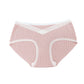 Summer new one-piece lace pregnant underwear low waist cotton ribbed large size maternity briefs