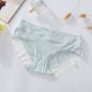 High quality cotton pregnant women's briefs low waist lace belly support maternity support panties