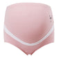 Breathable plus size cute cartoon print maternity underwear adjustable high waist over bump belly lift pregnant women's panties