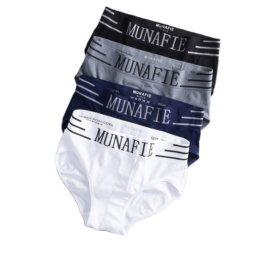 Men's Seamless Ice Silk Briefs Good Quality Printed Letter Comfy Underpants Breathable Soft Boxer Brief