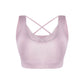 Hot Sexy Comfortable Laser Cutting Bra Wireless Yoga Sleep Removable Pad Bra For Women Summer Lace Intimates