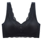 Stylish High-quality Women Wirefree Lingerie Push Up Breathable Vest Bralette Sexy Lace Embroidery Bra