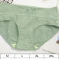Generic pregnant postpartum women's U shape low waist underwear breathable cotton silk under bump maternity panties