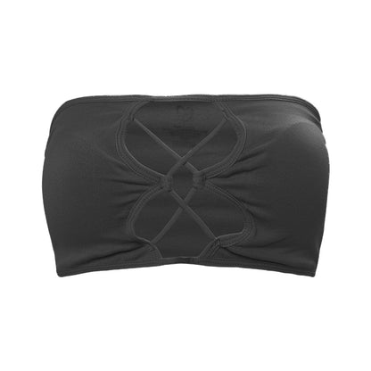 Customize Strapless Bandeau Underwear Short Female Lingerie Sexy Hollow Out Female Tube Top Bra