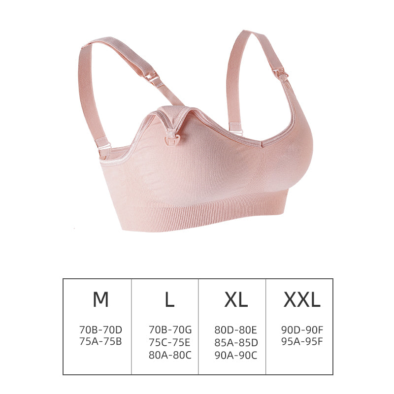 Factory Directly Cheap Wireless Maternity Bra Pregnant Women Seamless Breastfeeding Bras Push Up Breathable Nursing Bra