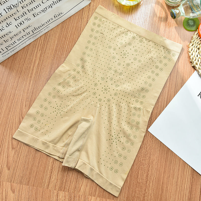 Magnetic therapy graphene high waist body shaper abdomen butt lifter seamless shaping panties women's magnetic underwear