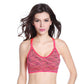 Women High Impact Push Up Underwear Tops Supportive Yoga Sports Bra Removable Pad Adjustable Straps Gym Bralette