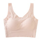 In Stock Comfortable Bralette Wireless Bra Ladies One Piece Padded Bralette Seamless Crop Top Bra For Women