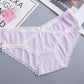 Large Size Maternity Panties Women's Pure Cotton Crotch Low Waist Lace Breathable Pregnancy Postpartum Briefs Underwear