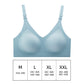 OEM women seamless bra wireless comfortable sleep bra one-piece laser cut lingerie girls Daily Seamless Sports Bra