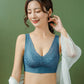 Front Closure Fashionable Lace Bra Ladies Sexy Push Up Bra Laser Cut Adjustable Corrector Bralette