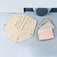 New comfortable high waist belly lift adjustable pregnant women's underwear ribbed cotton plus size maternity panties