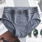 Men's Seamless Ice Silk Briefs Good Quality Printed Letter Comfy Underpants Breathable Soft Boxer Brief