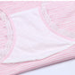 Women Under the Bump Maternity Panties Postpartum Underwear Soft Cotton Lace Briefs Underpants Striped Pregnancy Panties