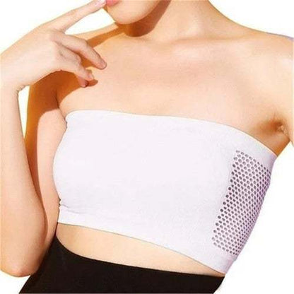 Summer Breathable Tube Tops Seamless Women Backless Strapless Tube Bra Sexy Sports Yoga Cropped Bras Wholesale