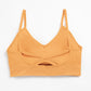 High Quality Fitness Padded Backless Bras Moon Print Seamless Workout Yoga Bra for Women