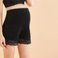 High Waist Maternity Boyshorts Panty Large Size Lace Safety Underpants Adjustable Maternity Panties For Pregnant Women