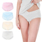 Women Under the Bump Maternity Panties Postpartum Underwear Soft Cotton Lace Briefs Underpants Striped Pregnancy Panties