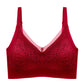 New Hot Latex Bra Adjustable Comfortable Wire-free Lace Underwear Laser Cut Bralette Women