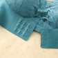 Front Closure Fashionable Lace Bra Ladies Sexy Push Up Bra Laser Cut Adjustable Corrector Bralette