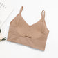High Quality Fitness Padded Backless Bras Moon Print Seamless Workout Yoga Bra for Women