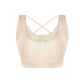 Hot Sexy Comfortable Laser Cutting Bra Wireless Yoga Sleep Removable Pad Bra For Women Summer Lace Intimates