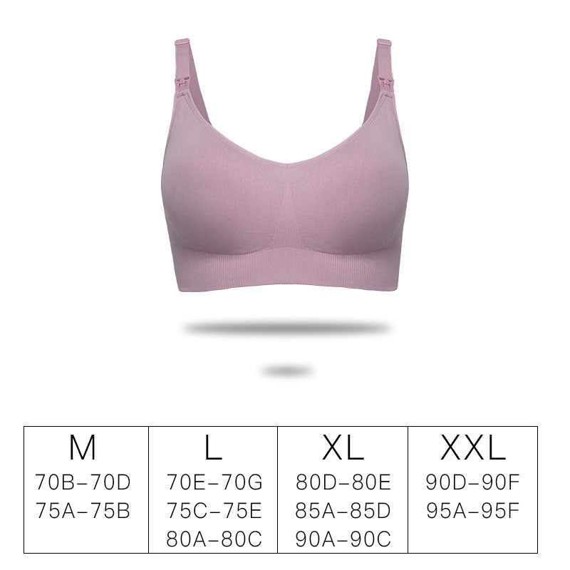 High Quality Wireless Pregnant Women Maternity Bra One-Piece Seamless Breastfeeding Bras Push Up Breathable Feeding Nursing bra