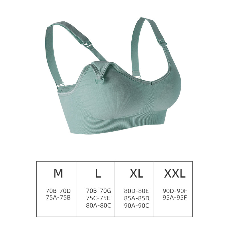 Factory Directly Cheap Wireless Maternity Bra Pregnant Women Seamless Breastfeeding Bras Push Up Breathable Nursing Bra