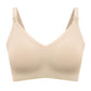 Hot Selling Women Front Open Button Breastfeeding Bras One-piece Convenient Feeding Pregnancy Maternity Nursing Bra