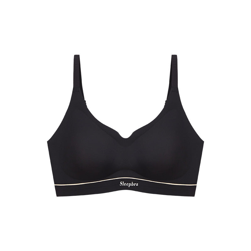 High-quality One-piece Women Gathered Bra Everyday Underwear Comfortable Adjustable Wireless Breathable Sports Yoga Bra