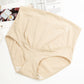 New comfortable high waist belly lift adjustable pregnant women's underwear ribbed cotton plus size maternity panties
