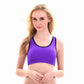 High Compression Sport Bras Seamless Sportswear Push Up Yoga Crop Top Backless Hollow Out Removable Padded Yoga Bra