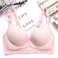 New laser cutting cotton pregnant women's underwear front closure breastfeeding bra