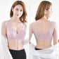 Japanese Style New Ice Silk Laser Cutting Bras Floral Lace Sexy Wireless Underwear Sports Vest Bra for Women