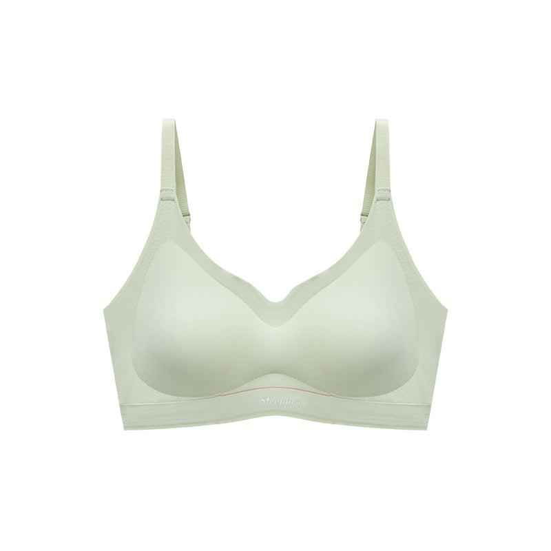 High-quality One-piece Women Gathered Bra Everyday Underwear Comfortable Adjustable Wireless Breathable Sports Yoga Bra