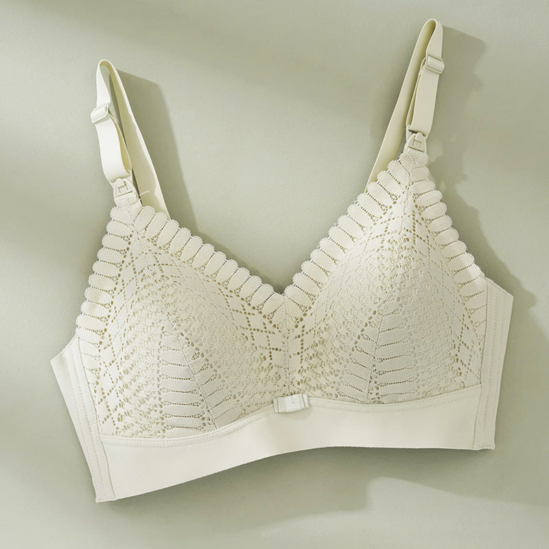 2021 New Style Breastfeeding Underwear for Pregnant Women Front Buckle Breastfeeding Bra Comfortable Nursing Bra