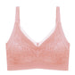 New Hot Latex Bra Adjustable Comfortable Wire-free Lace Underwear Laser Cut Bralette Women
